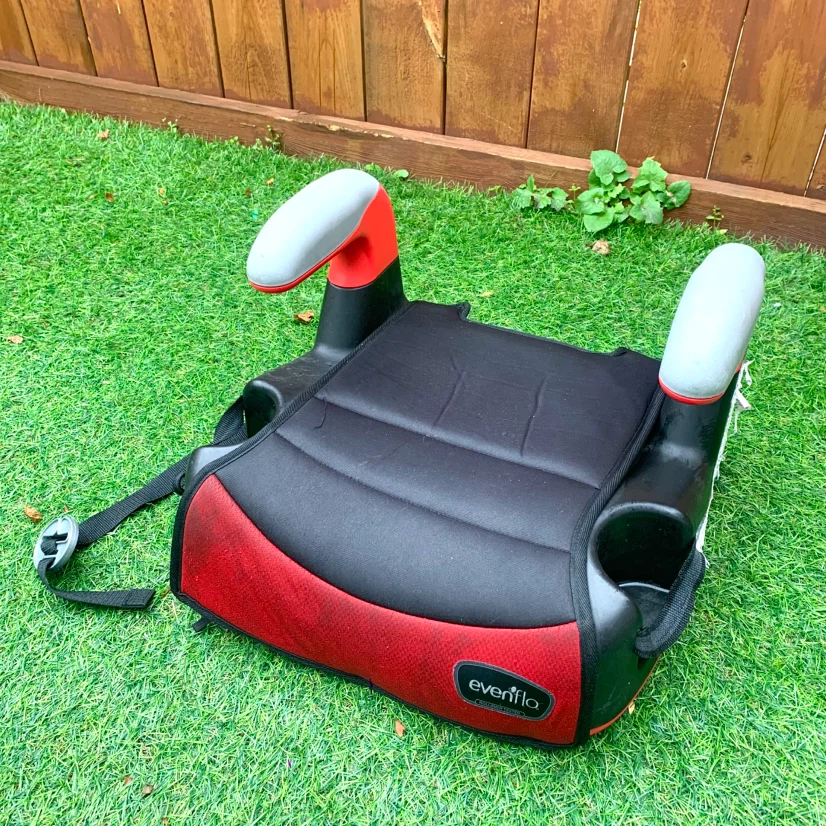 Kids Booster Car Seat Backless Child Vehicle Seat Cup Holder