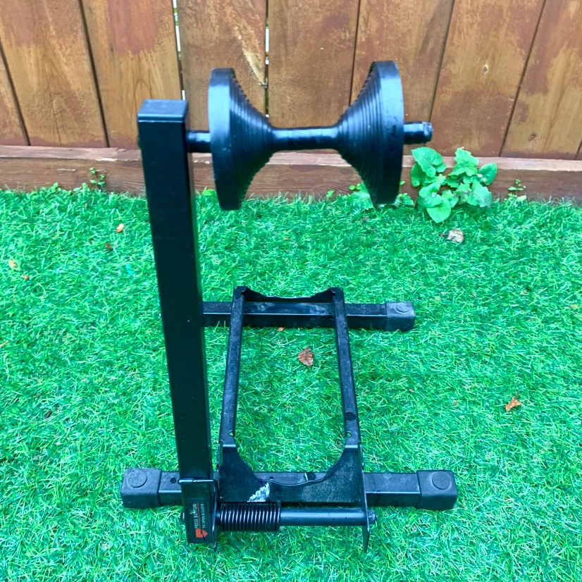 Bicycle Storage Stand Bike Floor Rack Garage Parking Holder - photo 2