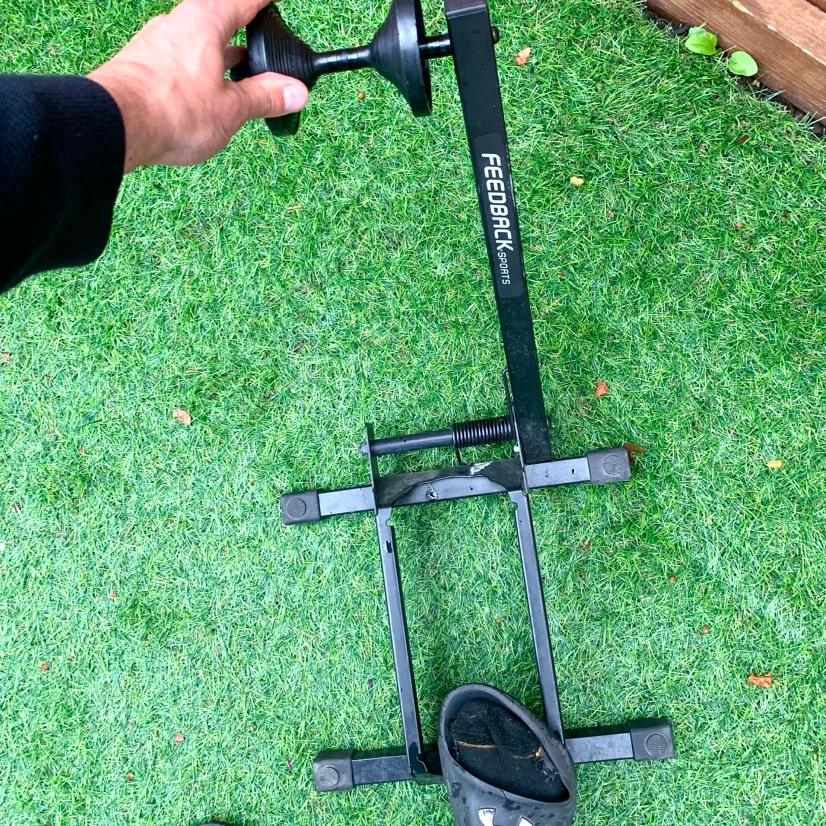 Bicycle Storage Stand Bike Floor Rack Garage Parking Holder - photo 4