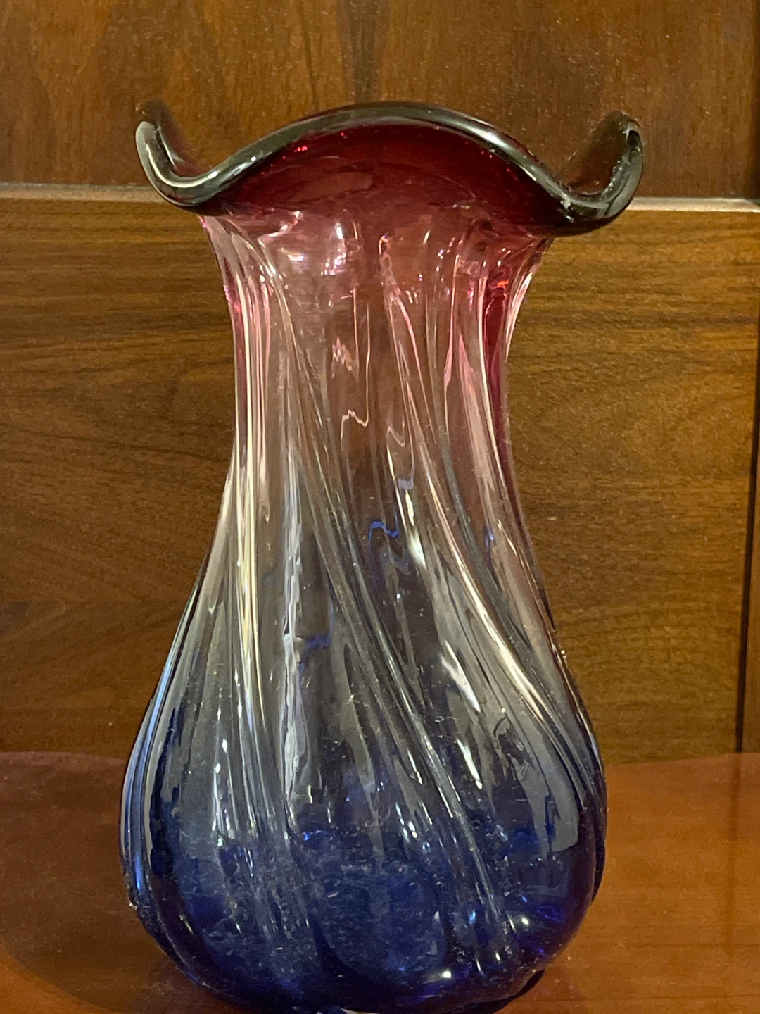 Hand-blown Art Glass Vase - photo 4