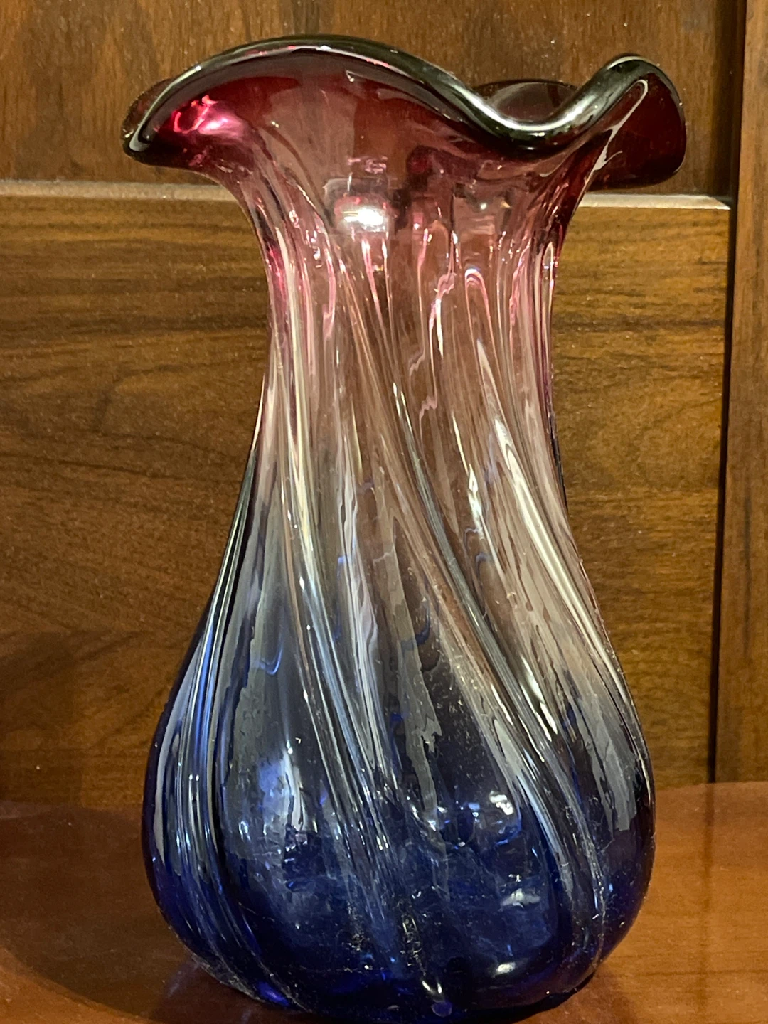 Hand-blown Art Glass Vase - photo 3
