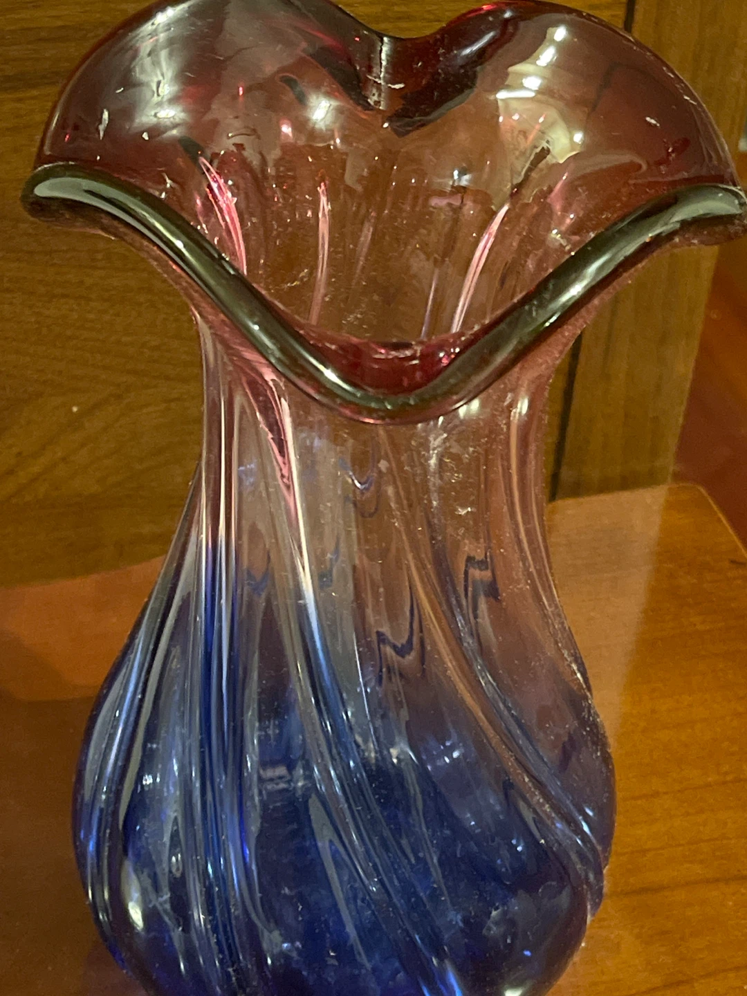 Hand-blown Art Glass Vase - photo 2