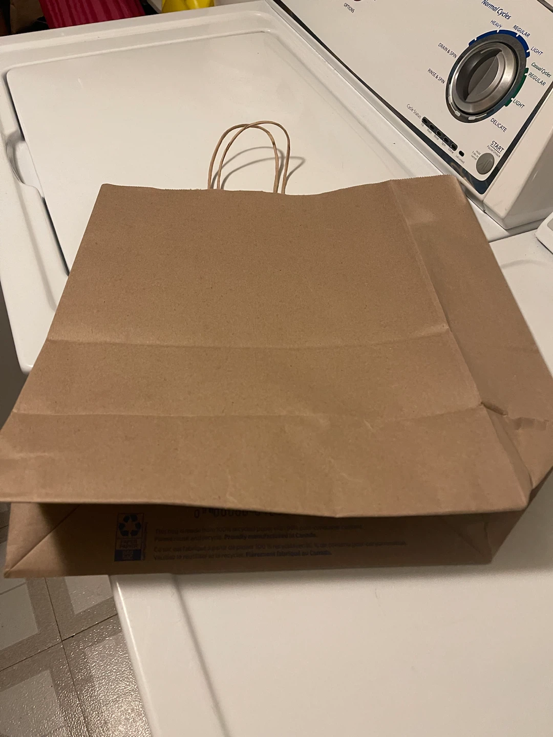 New Large Size 40 Brown Paper Gift Bag or Grocery bags