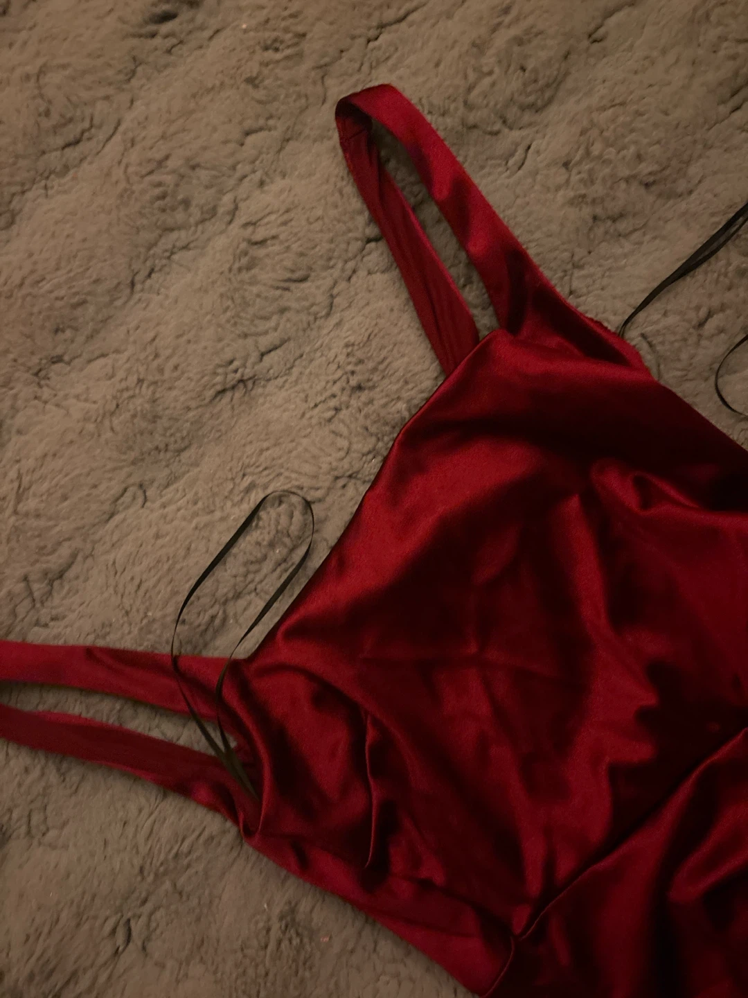 Lovely Day Red Ruched Dress - photo 5