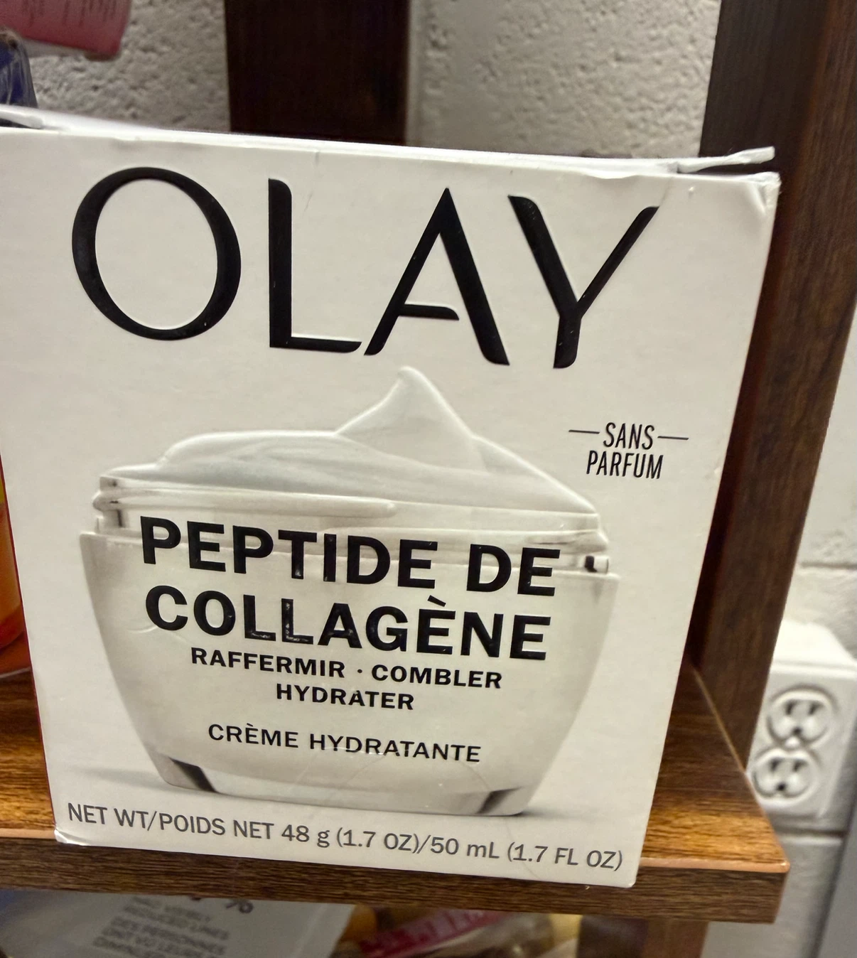 Olay Peptide de Collagène Fragrance-Free Cream