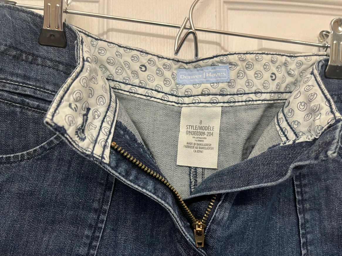 Denver Hayes Denim Skirt, size 8 - photo 5