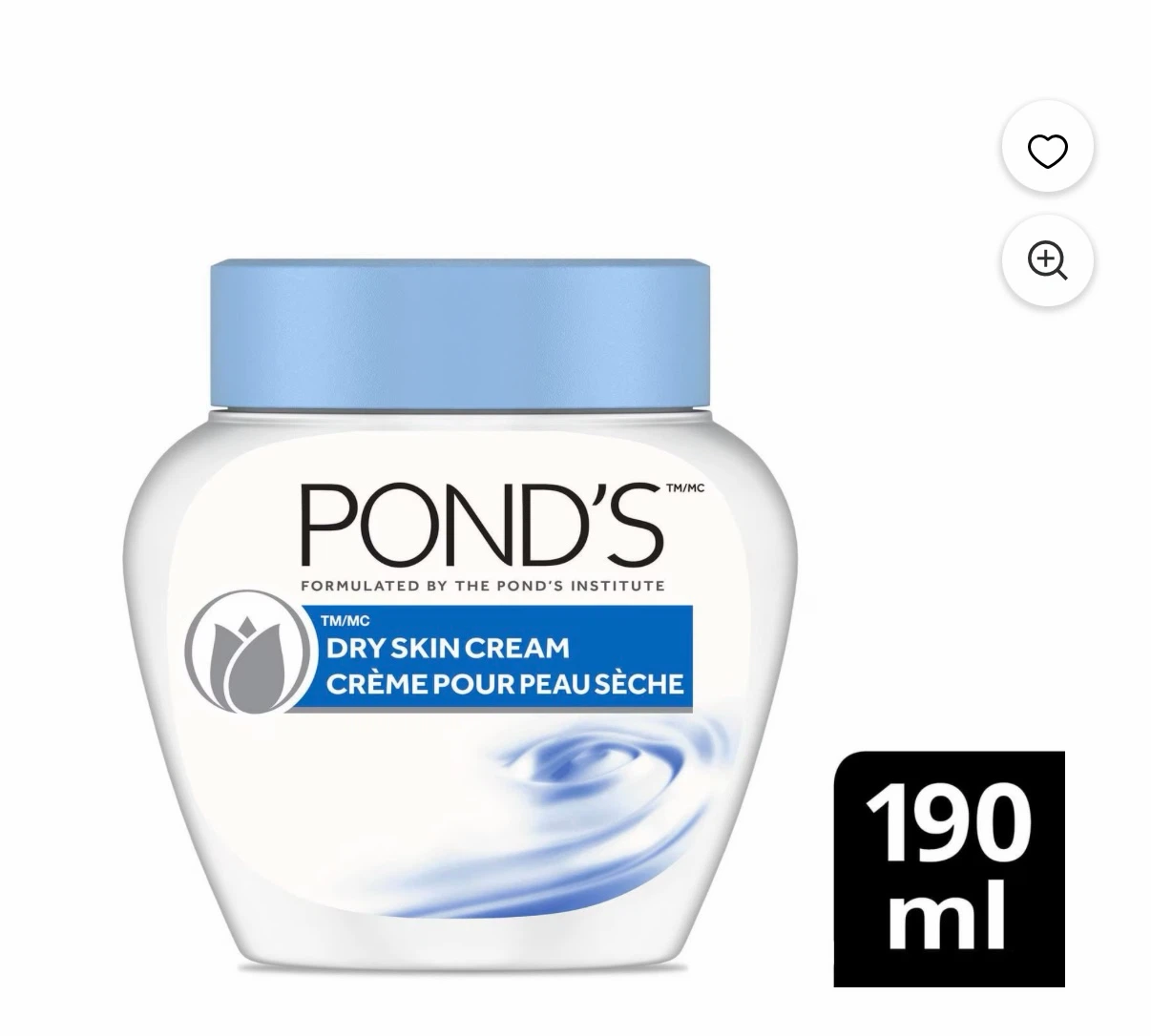 Pond's Dry Skin Cream 190ml