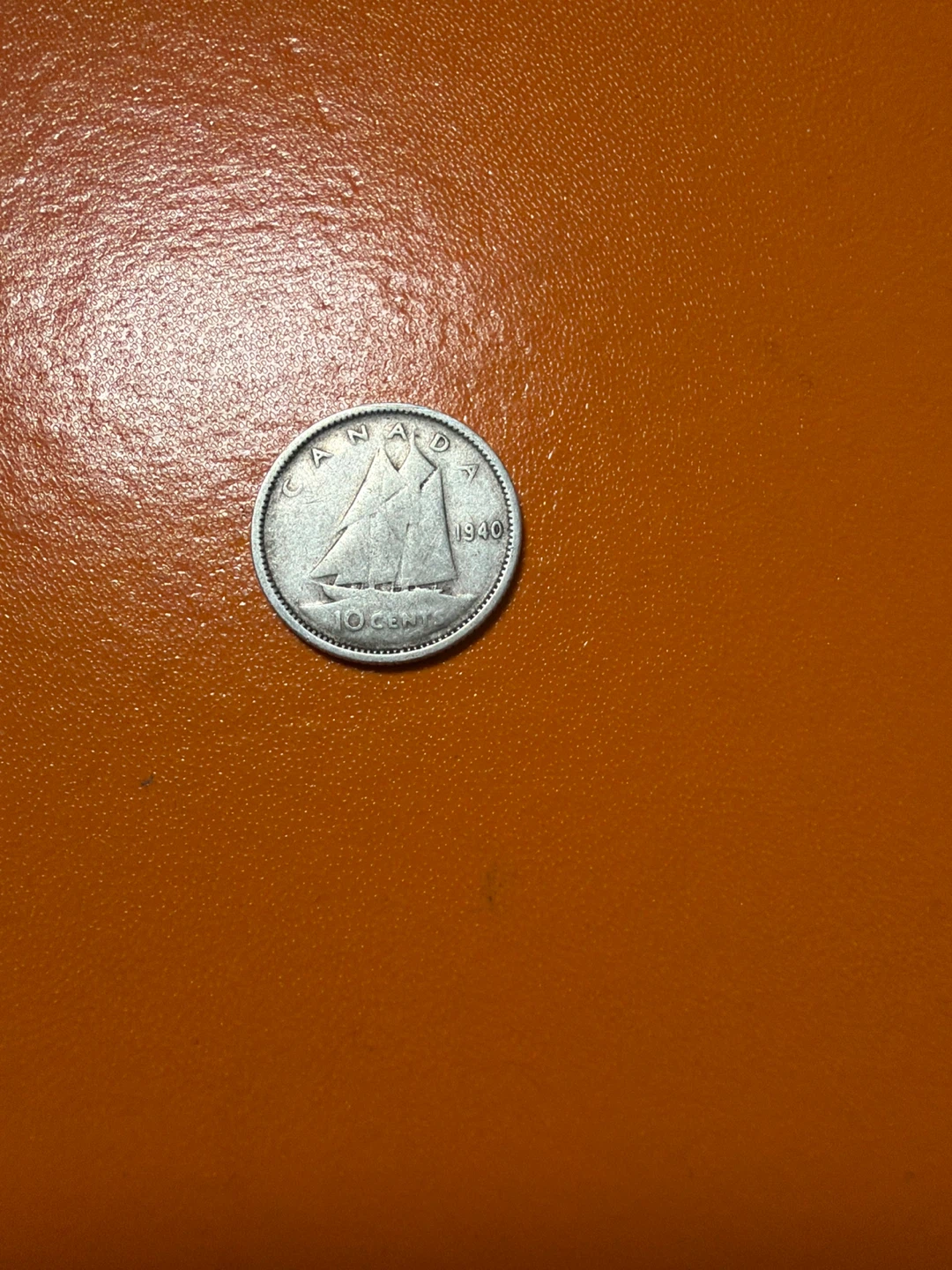 1940 Canada 10 Cent Coin