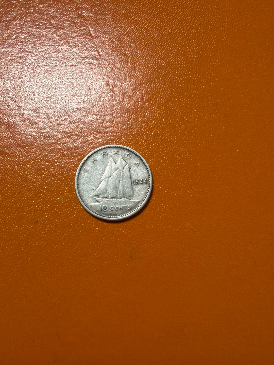 1944 Canadian 10 Cent Coin