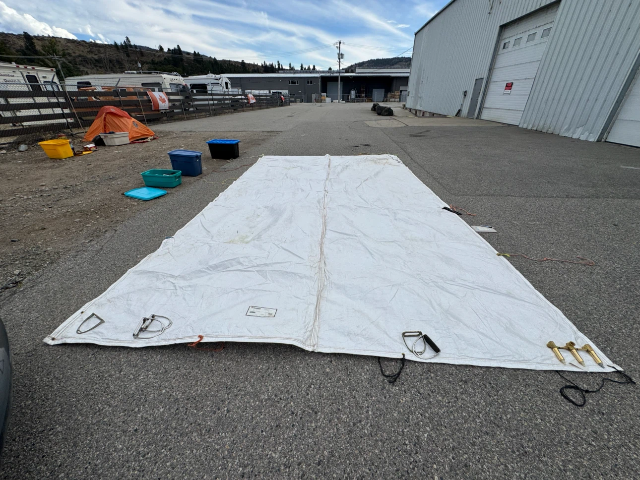 Norseman Insulated Blanket 12' x 20' - 2 Layer WHT 48G FP - photo 2