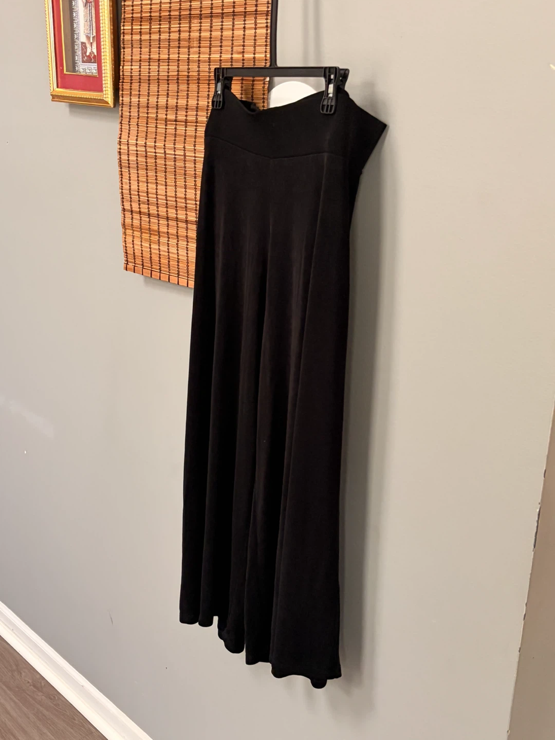 White Stag Black Wide-Leg Capri Pants XL Size