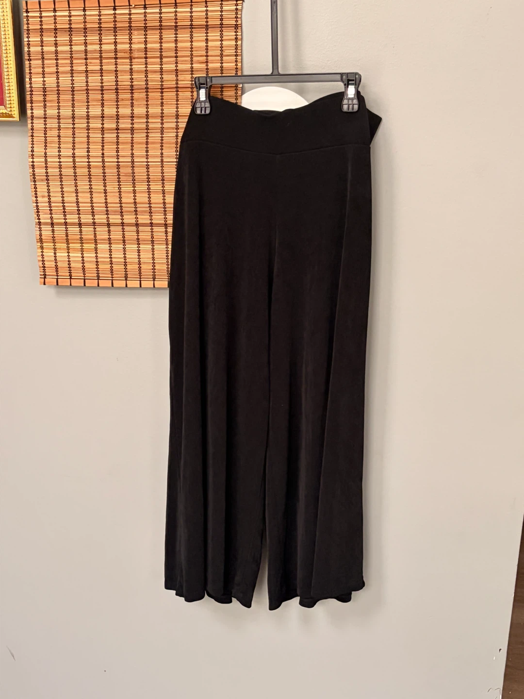 White Stag Black Wide-Leg Capri Pants XL Size - photo 4