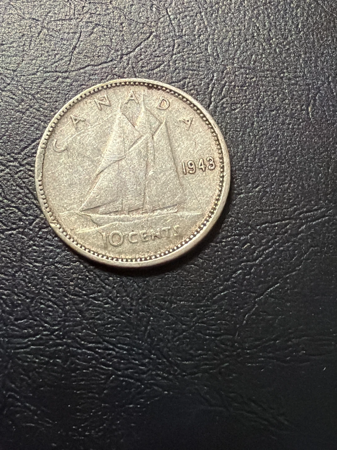 1943 Canadian Silver Dime