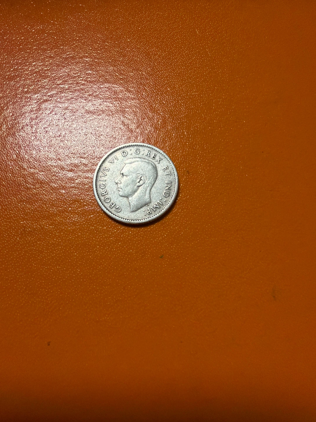 1947 Canadian 10 Cent Coin - photo 2