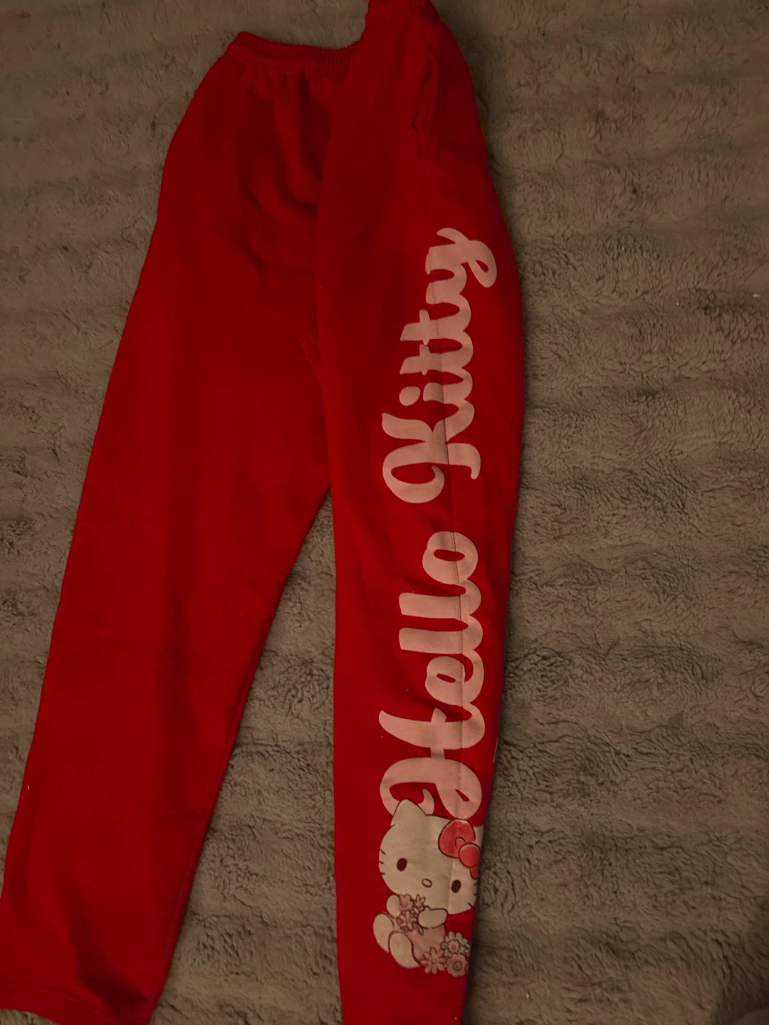Red Hello Kitty Sweatpants - photo 4