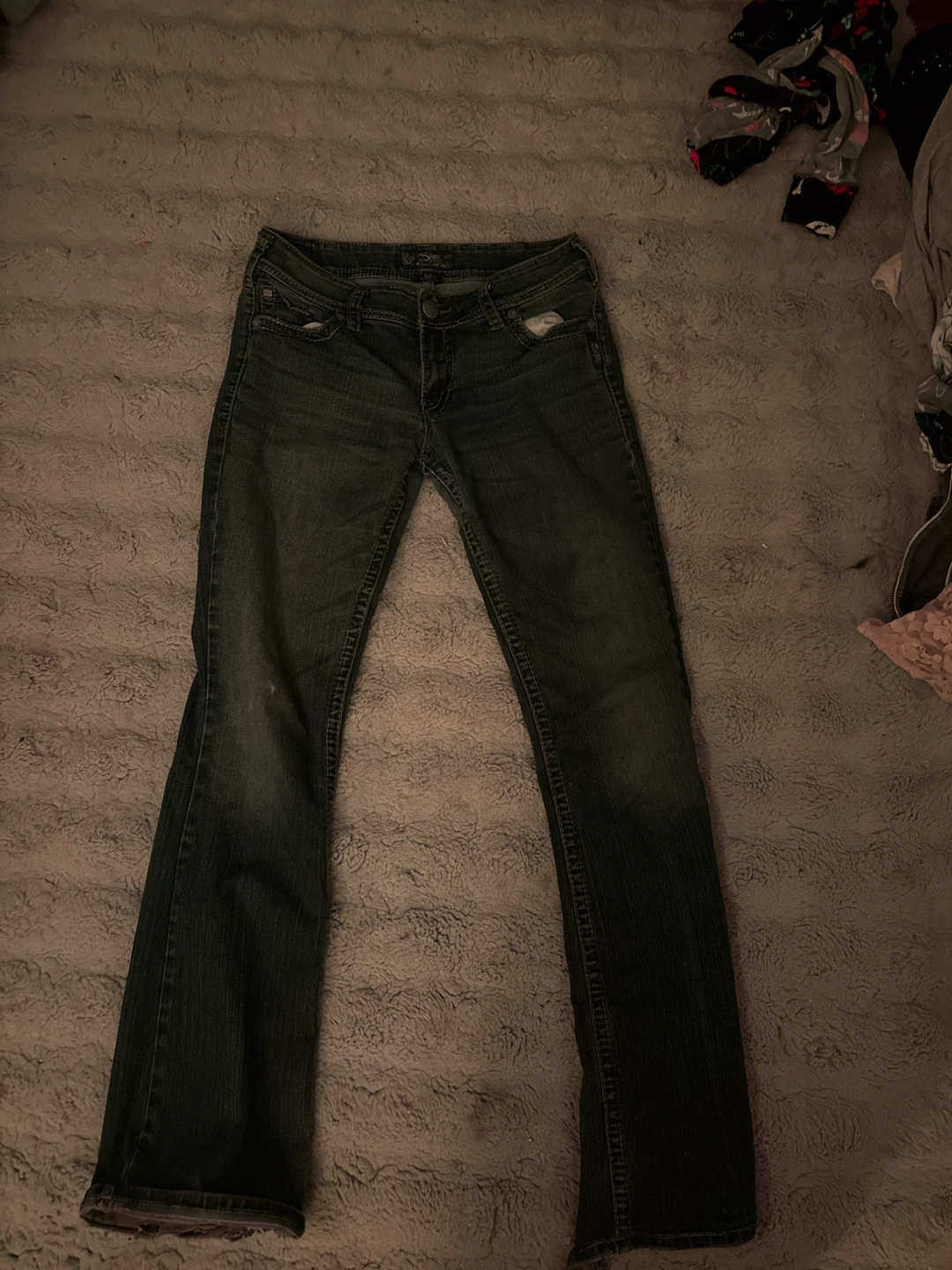 Silver Suki Jeans