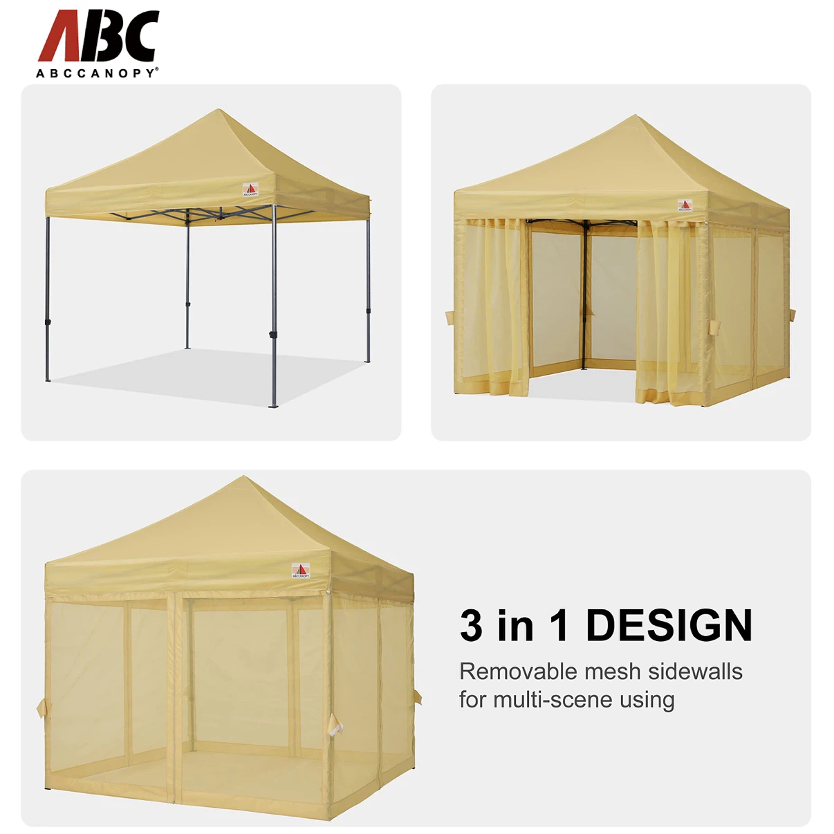 ABCCANOPY 10x10 Easy Pop Up Gazebo Canopy Tent - photo 4