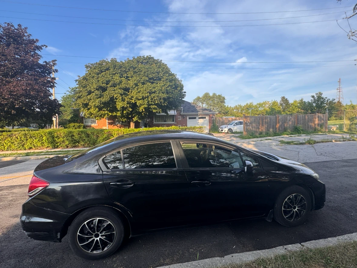Black Honda Civic