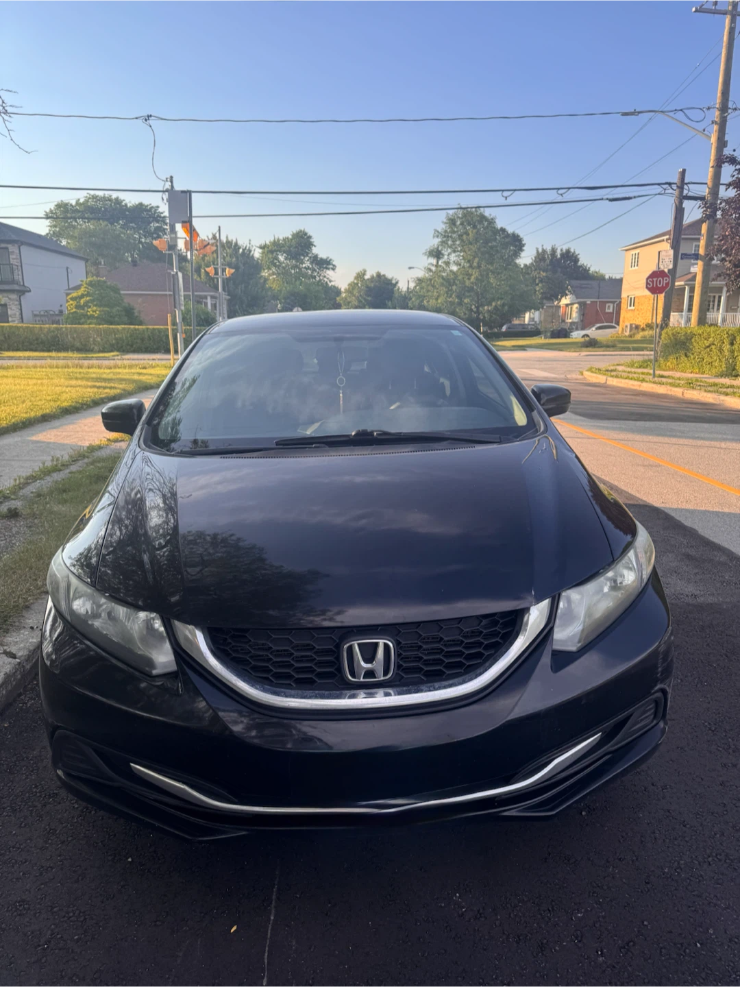 Black Honda Civic - photo 2
