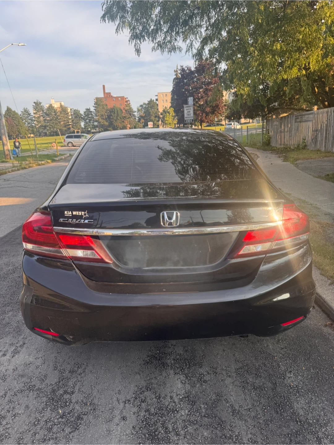 Black Honda Civic - photo 3