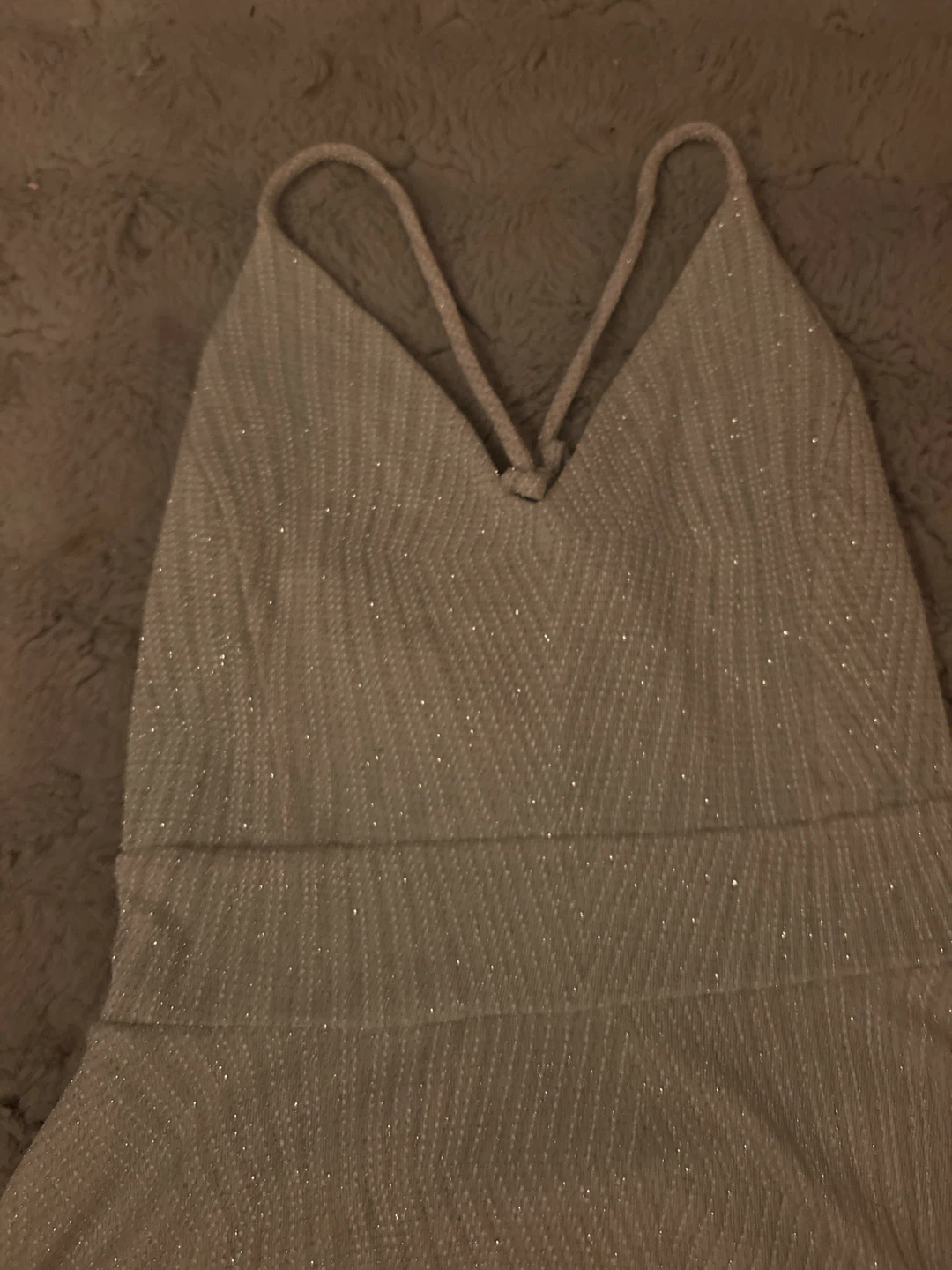 Mistyrose Glitter Dress - photo 2