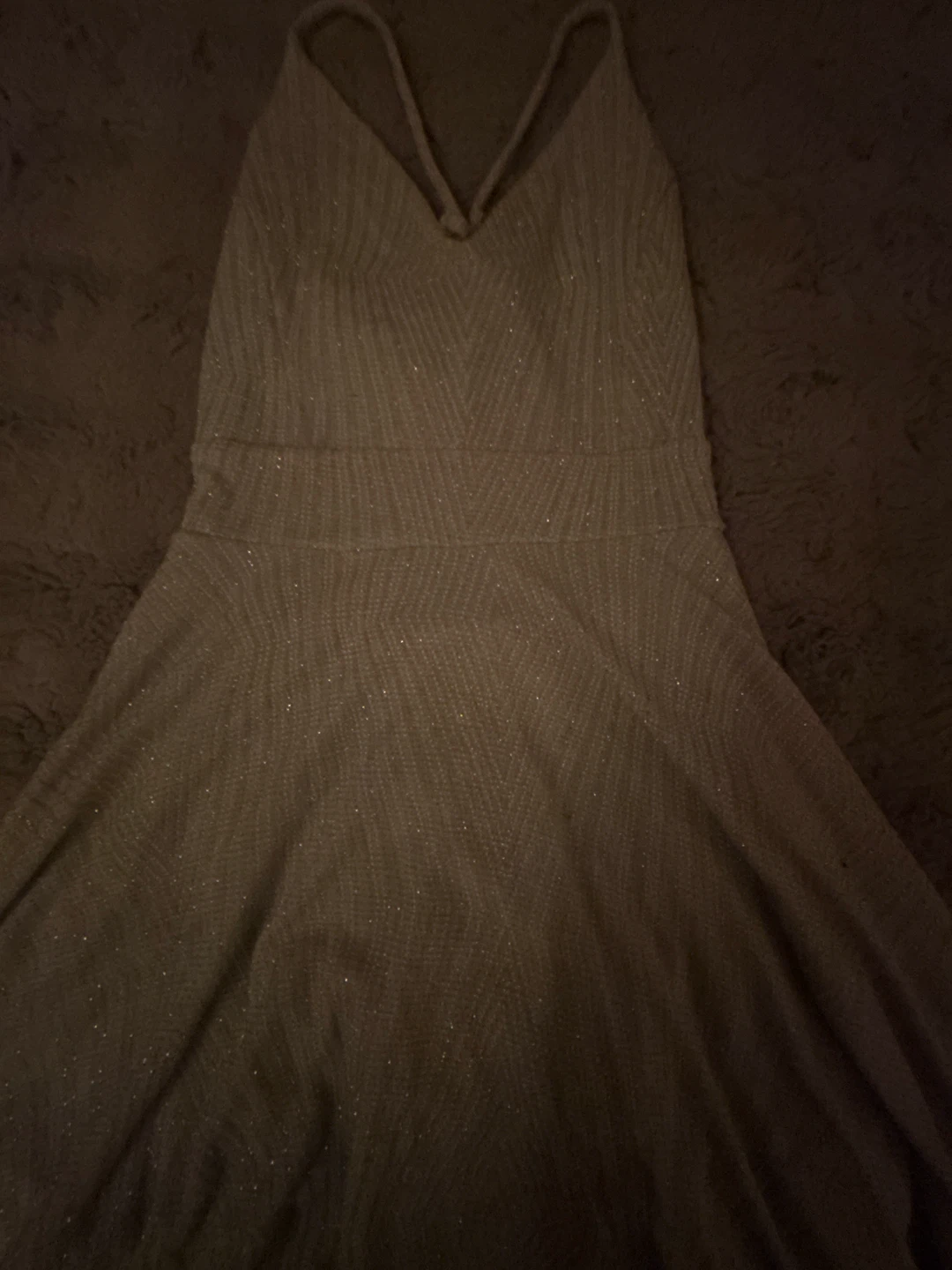 Mistyrose Glitter Dress - photo 3