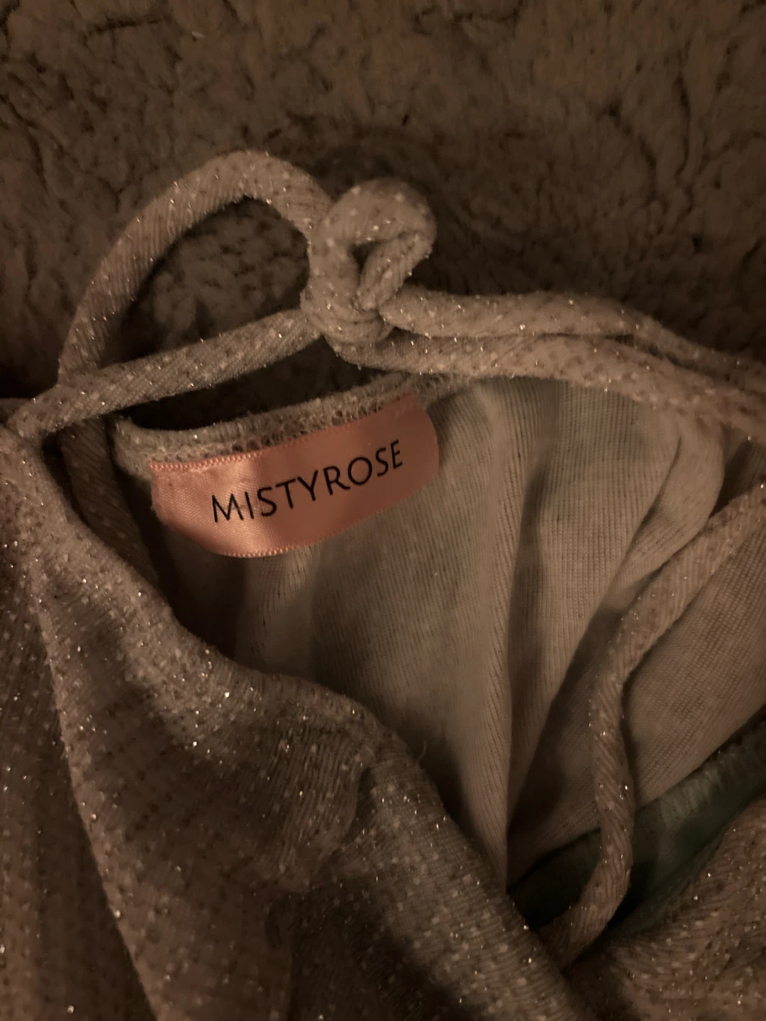 Mistyrose Glitter Dress - photo 5