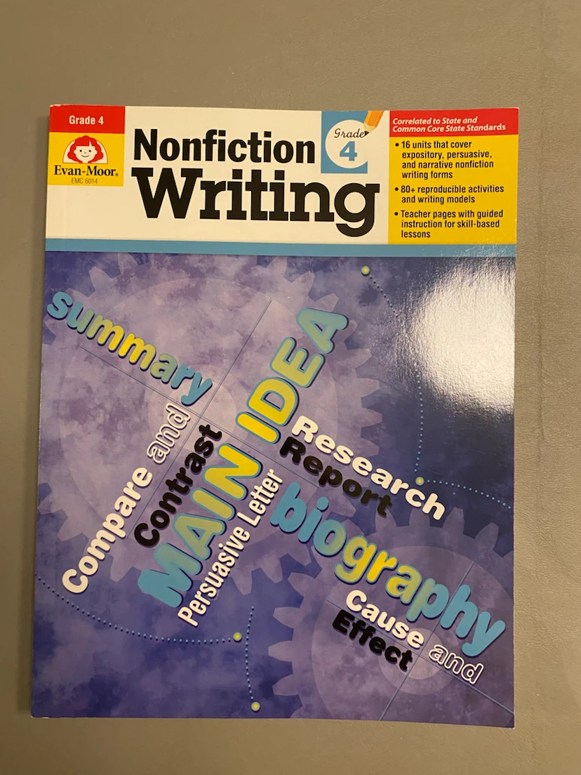 Evan-Moor Nonfiction Writing Grade 4