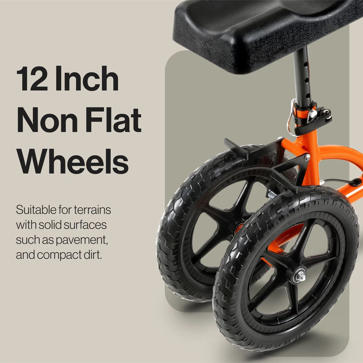 SuperHandy Folding Knee Walker Steerable Rolling - photo 3