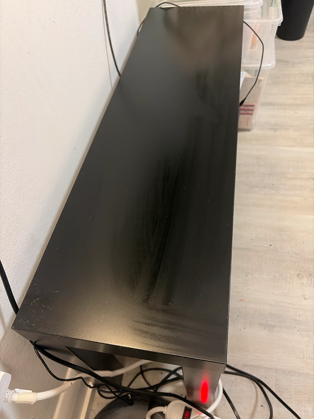 IKEA Lack Black TV Unit (PS5 not included) - photo 2