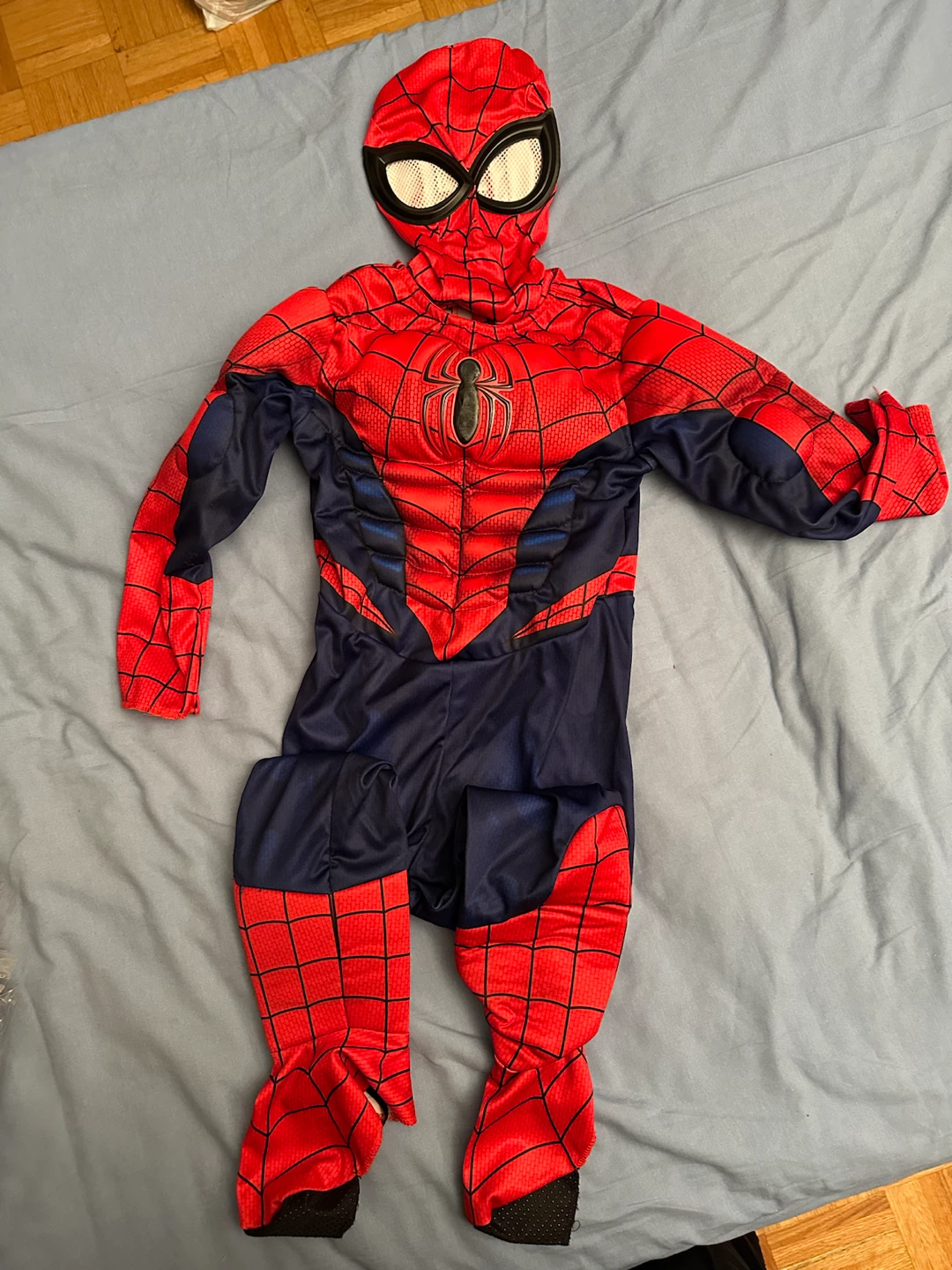 Marvel Spider-Man Toddler Muscle Costume 3T-4T - photo 2