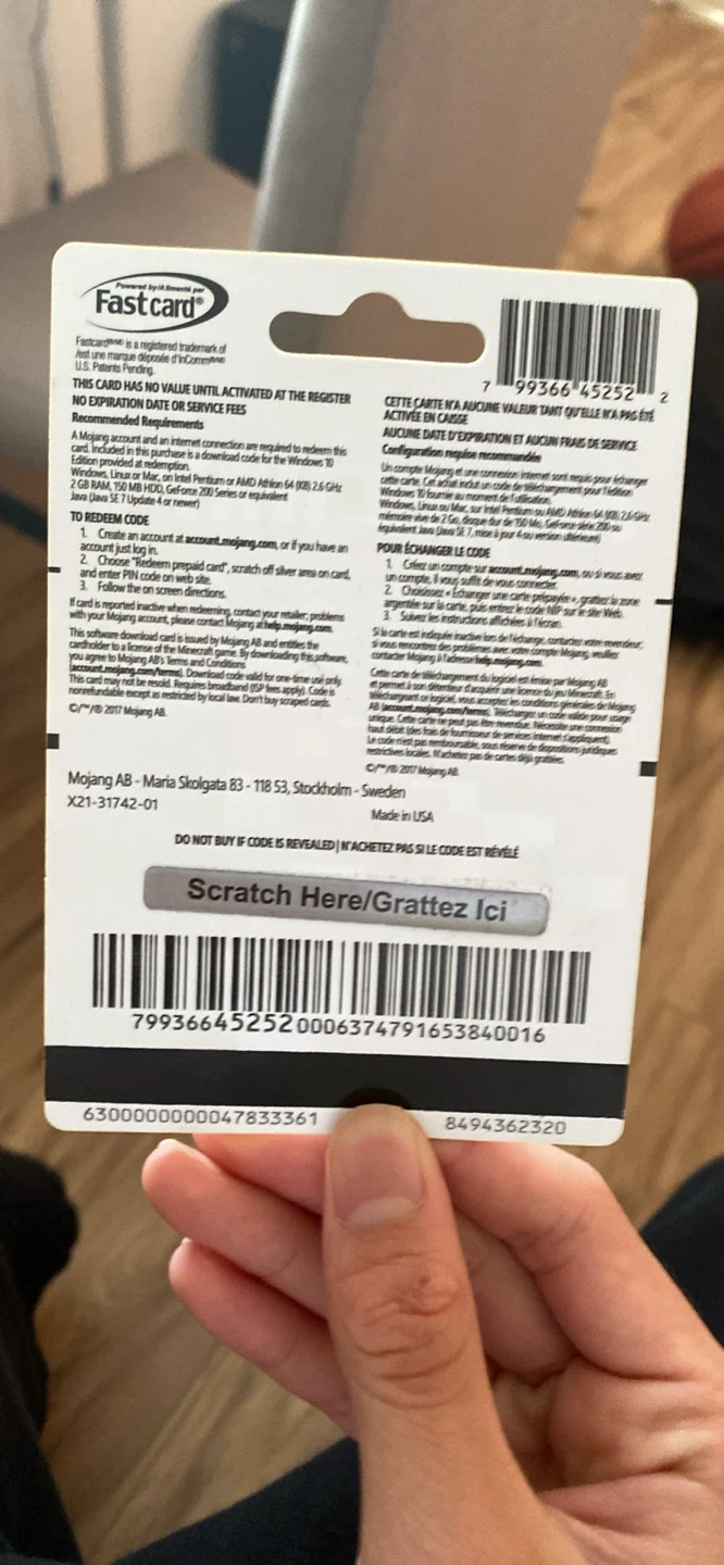 Minecraft $35 Gift Card - photo 2