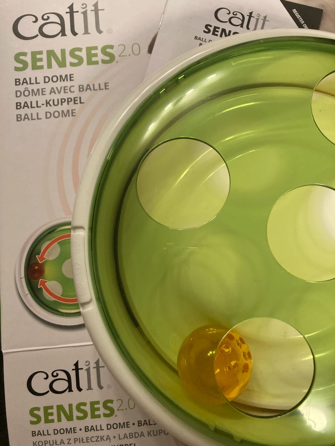 Cat toy catit senses 2.0 ball dome