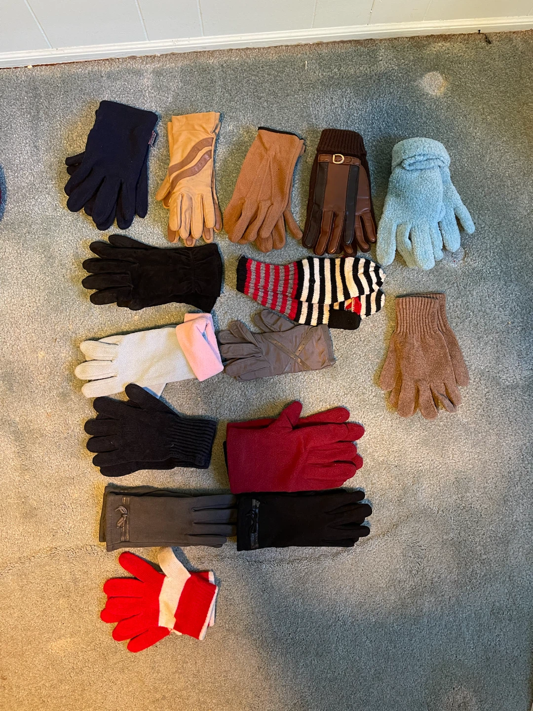 Assorted Winter Gloves Collection