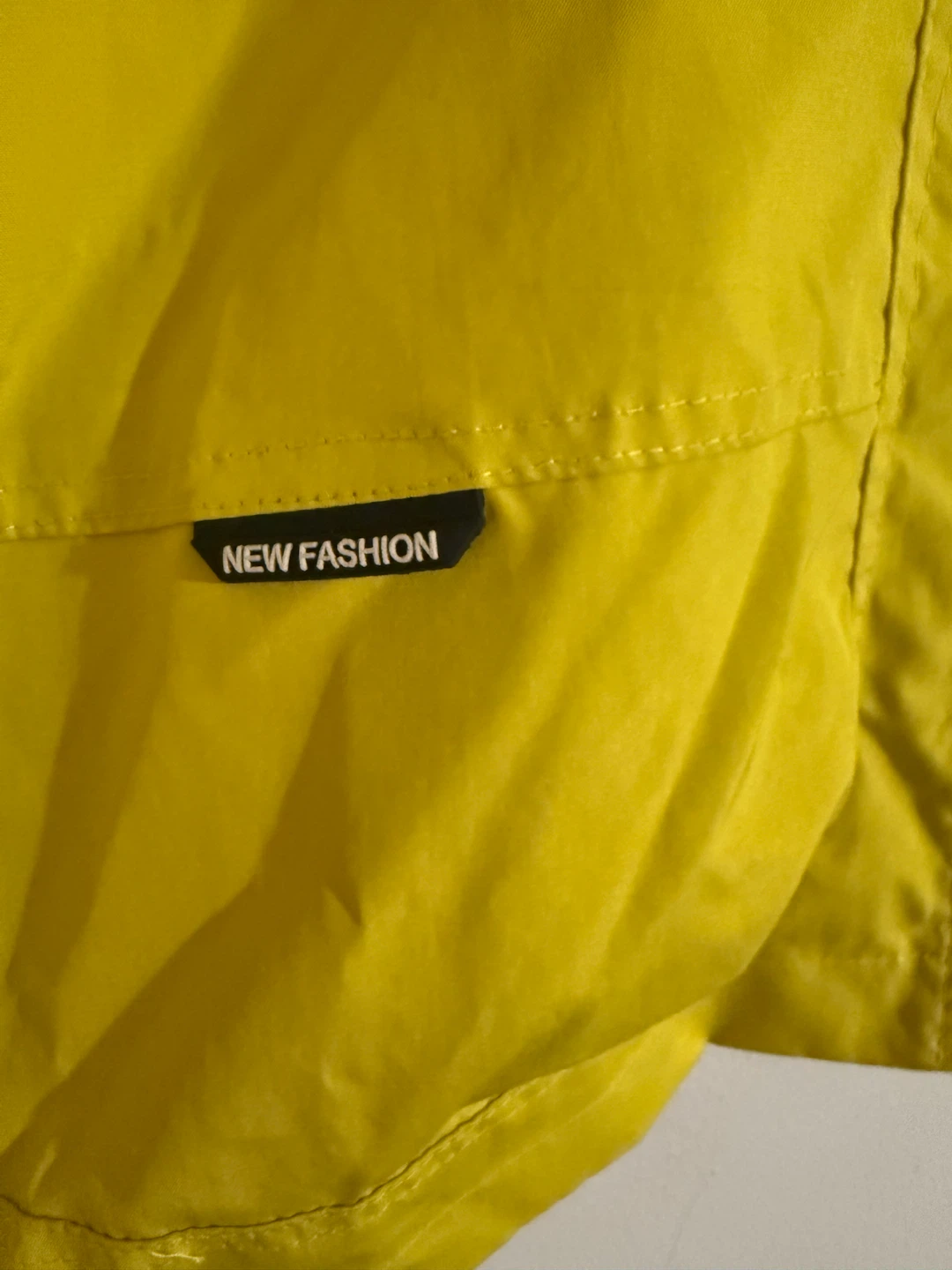 New Fashion Yellow Windbreaker Jacket - photo 3