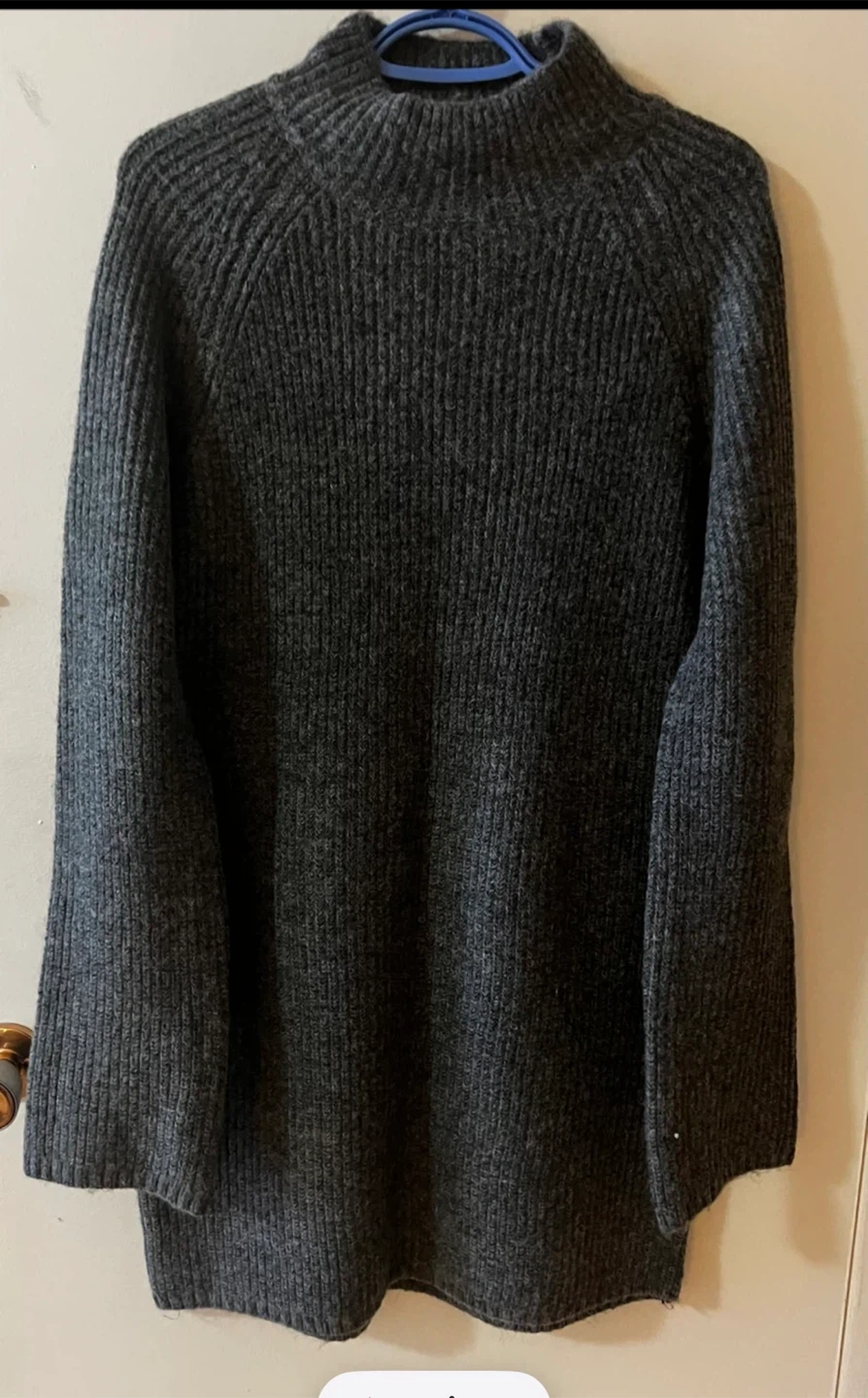 H& M Charcoal Grey Mock Neck Sweater - photo 3