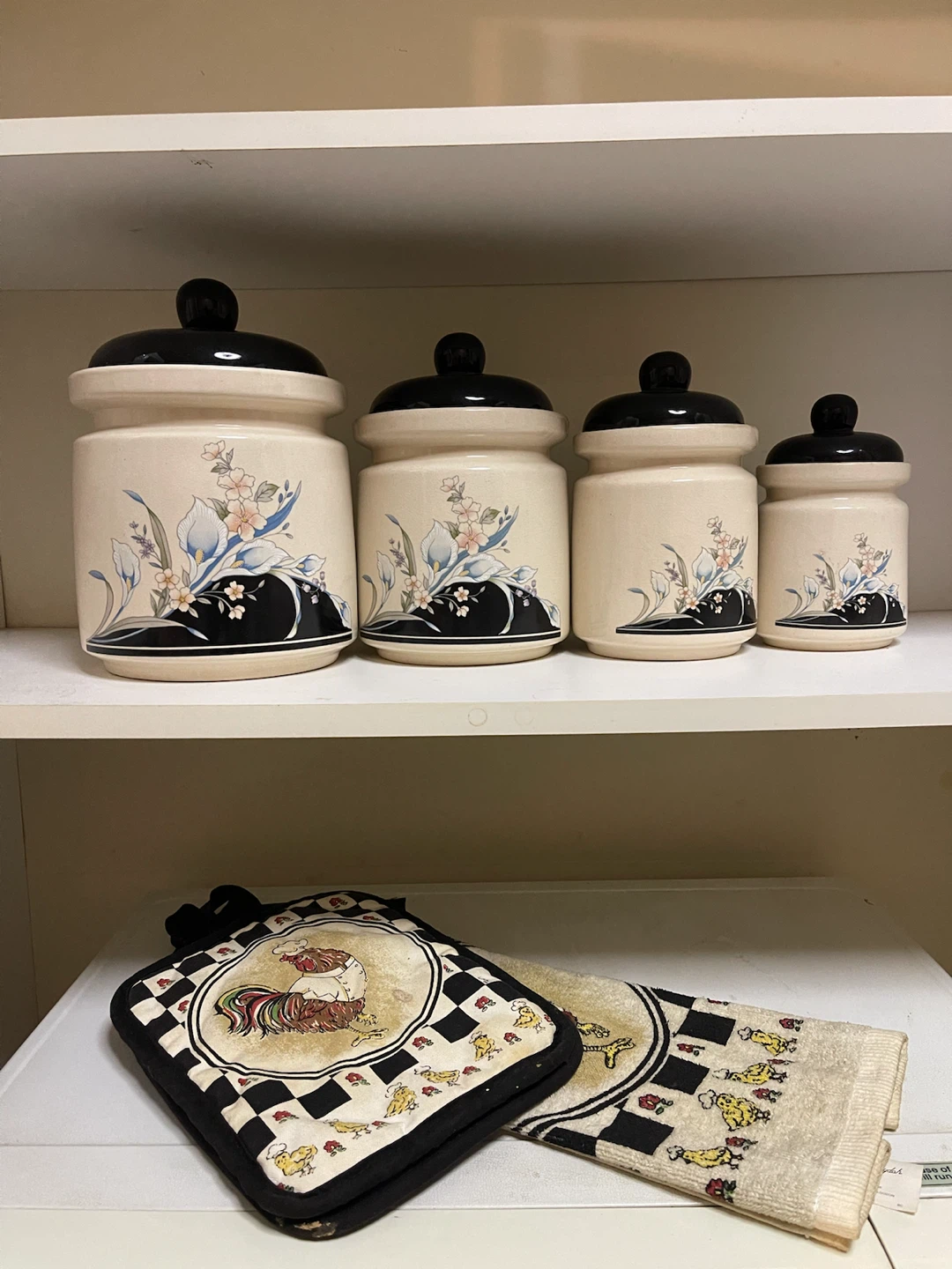 Ceramic Canister Set of 4