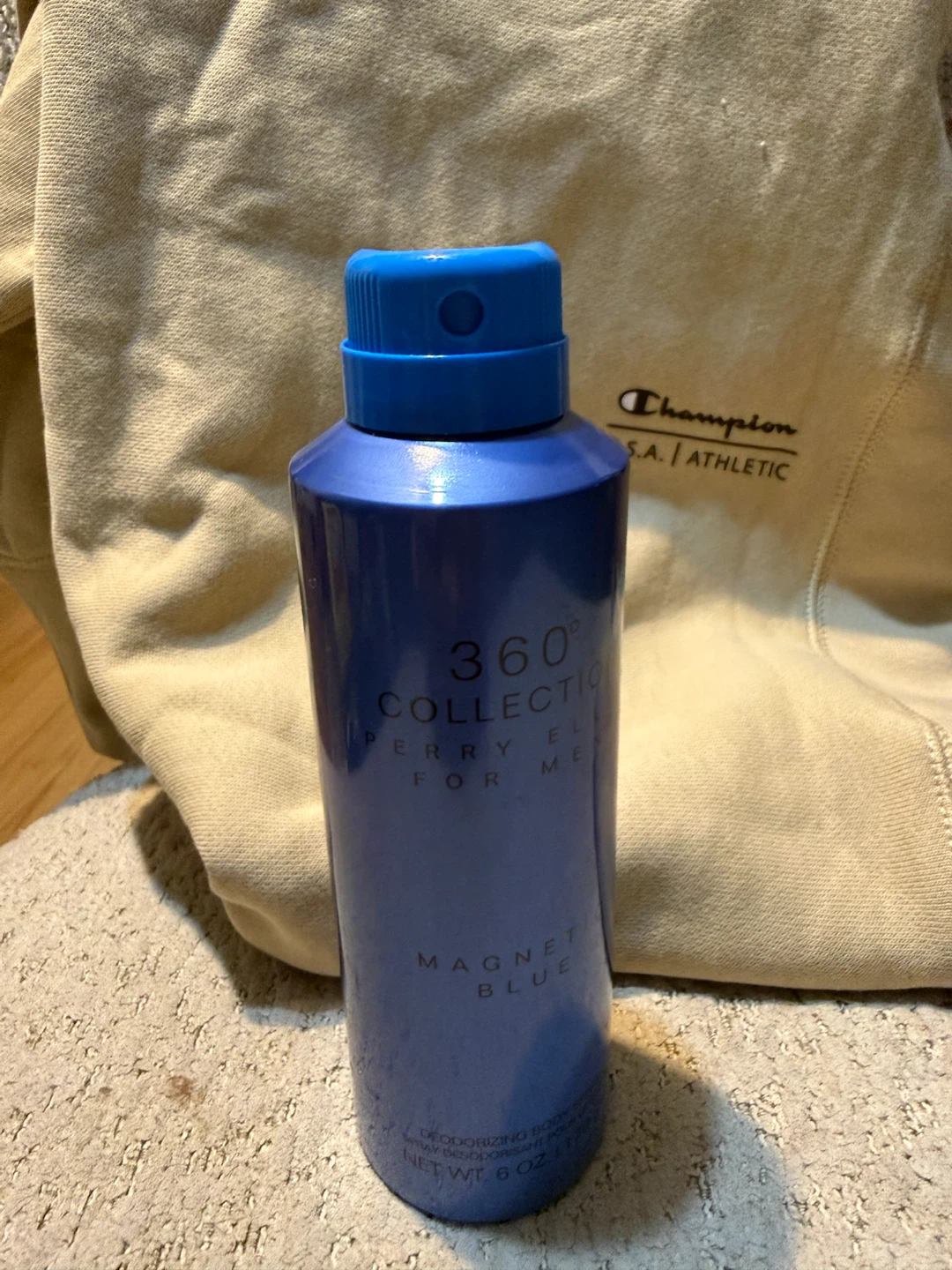 Perry Ellis 360 Collection Magnetic Blue Body Spray
