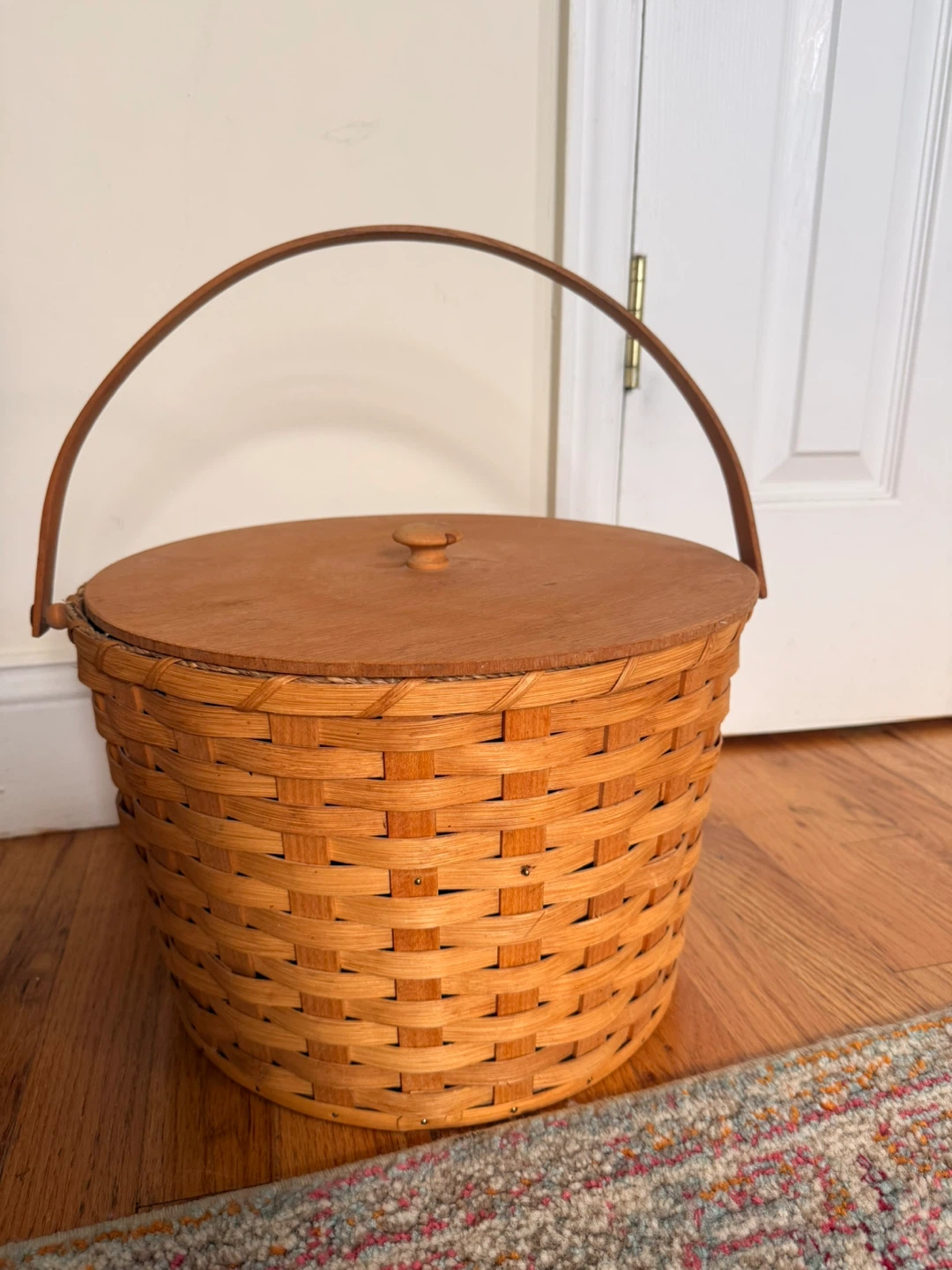 Longaberger Woven Wood Basket Set