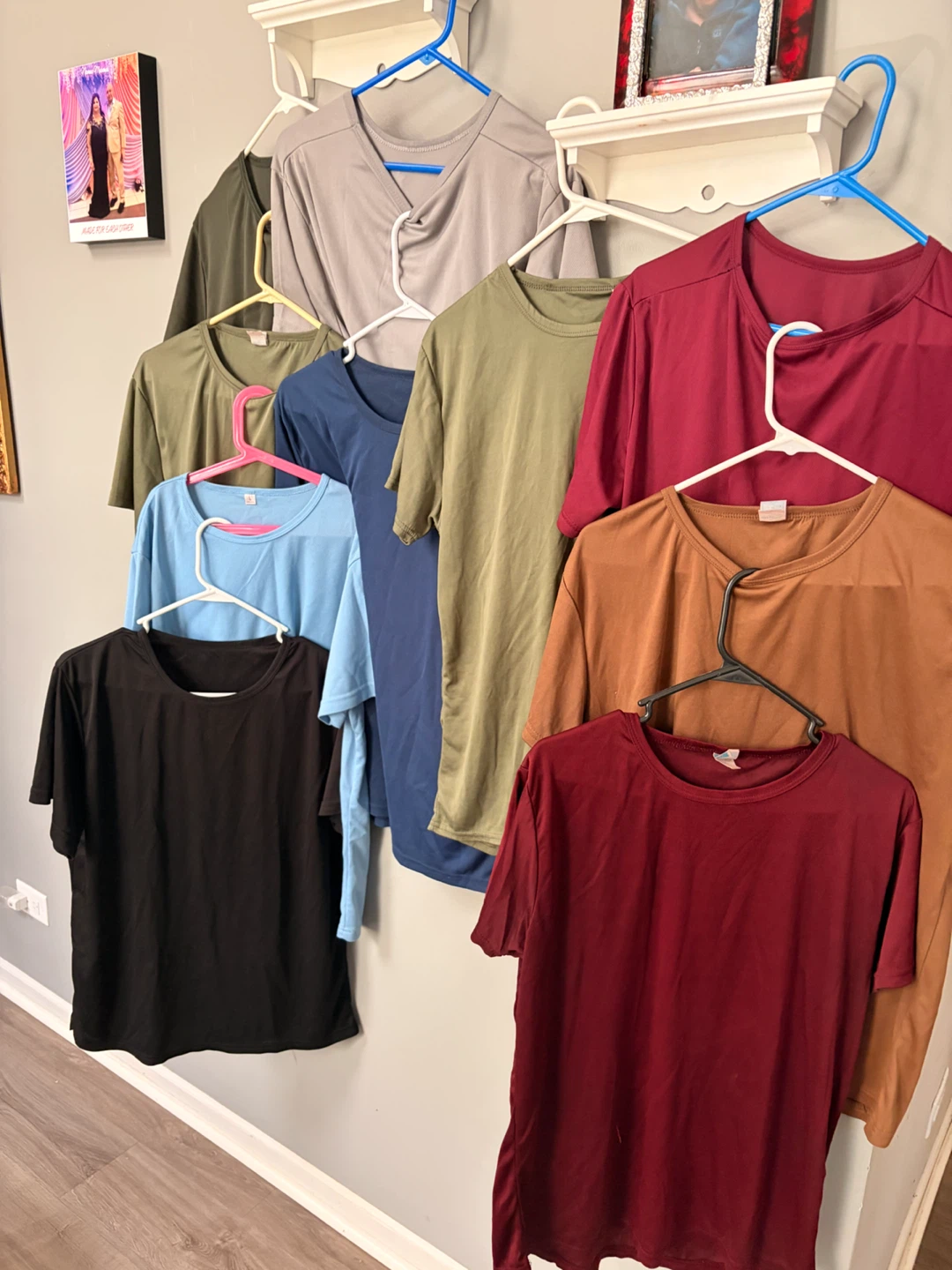 Lot of 10 Assorted Moisture Wicking T-Shirts in a Large Size - photo 4