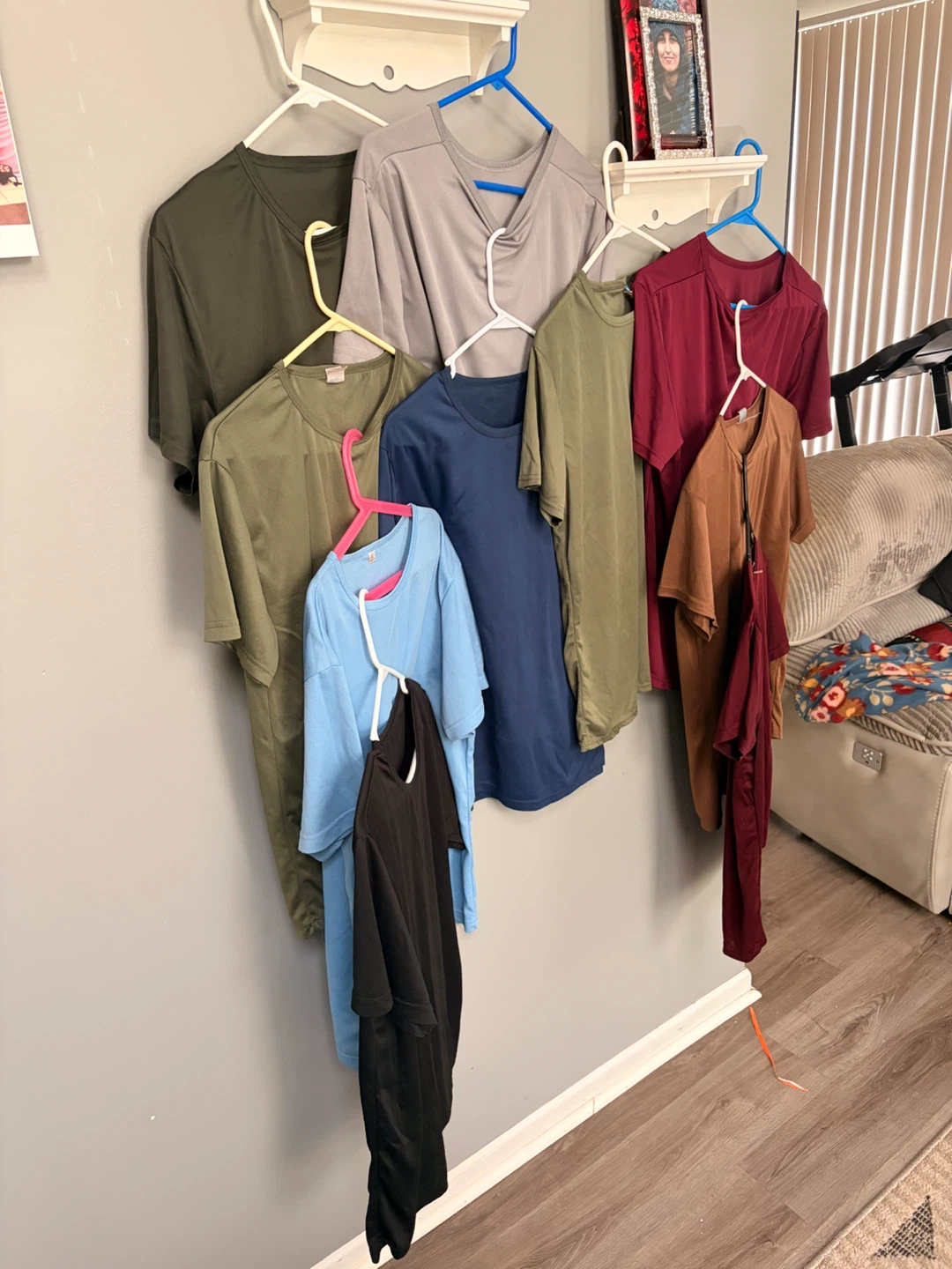 Lot of 10 Assorted Moisture Wicking T-Shirts in a Large Size - photo 5