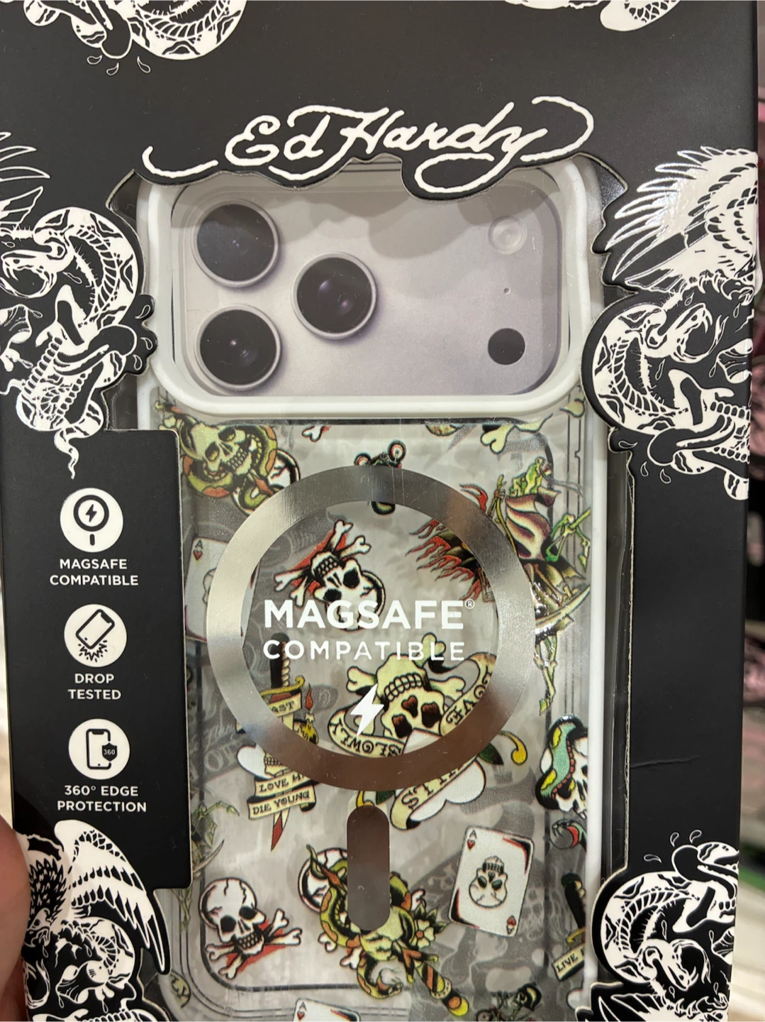 Ed Hardy Phone Case 17 Pro Max