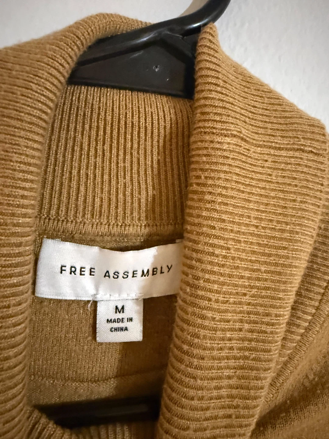 Free Assembly Tan Turtleneck Sweater - photo 2