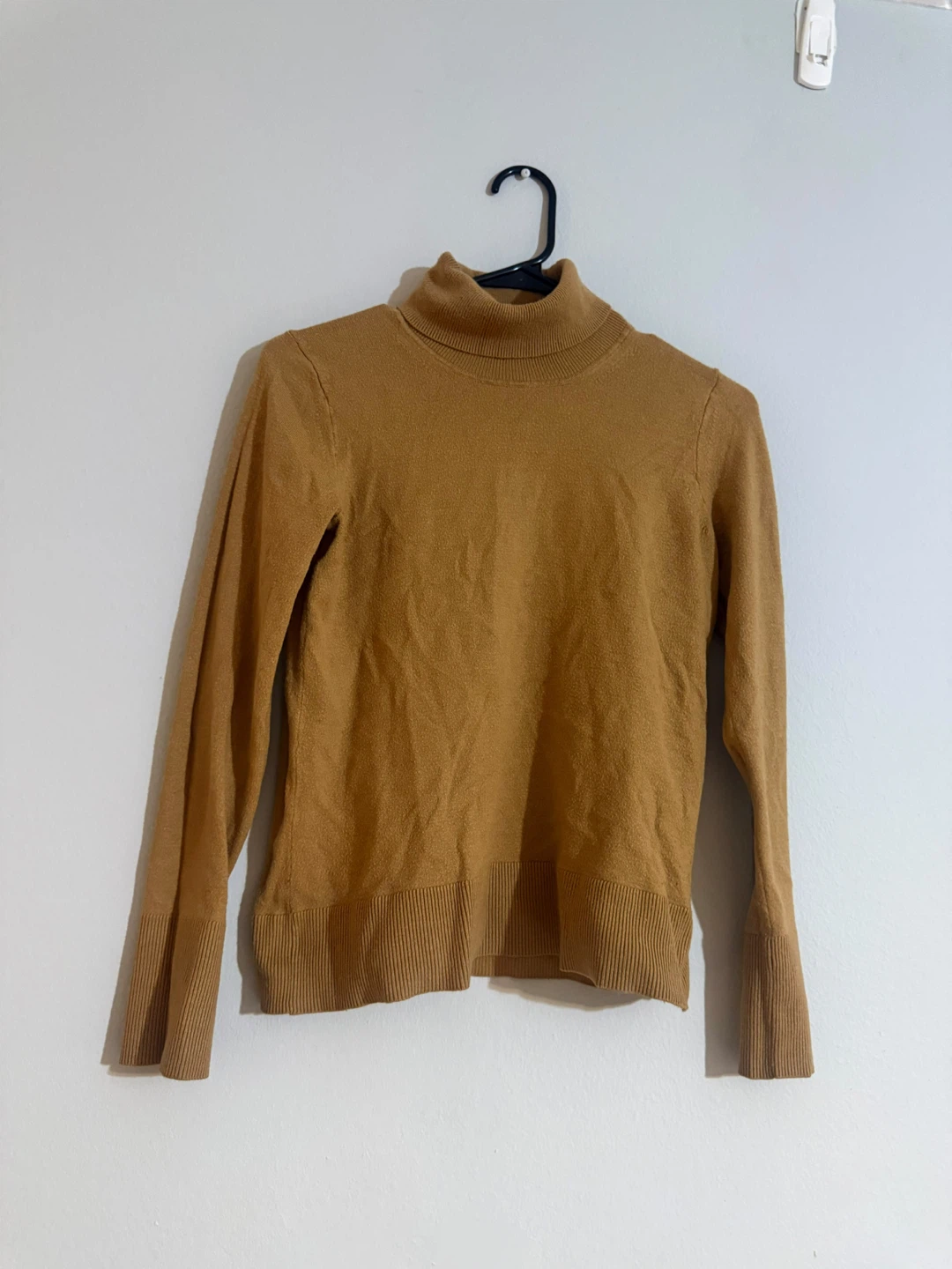 Free Assembly Tan Turtleneck Sweater - photo 3