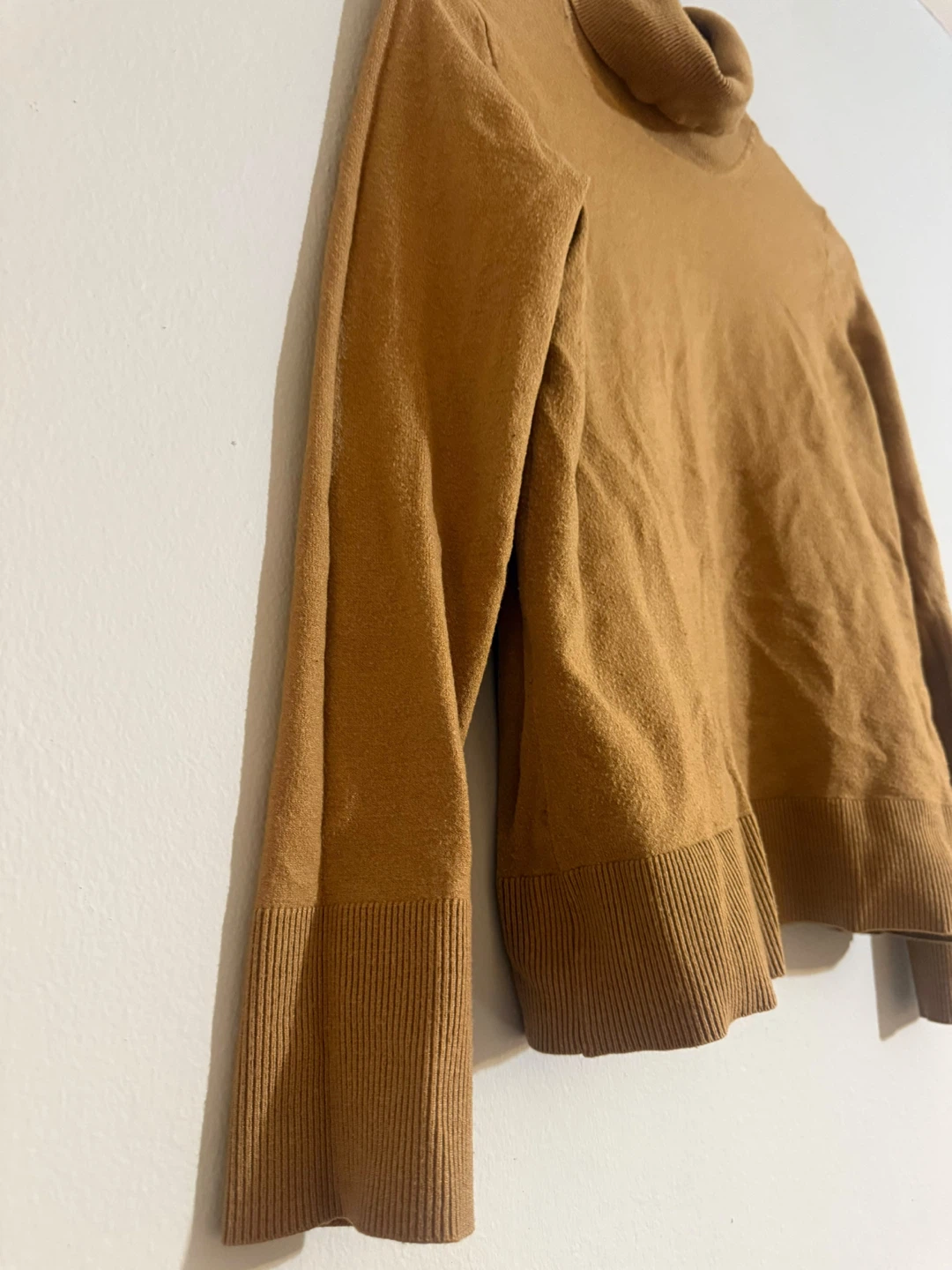 Free Assembly Tan Turtleneck Sweater - photo 4