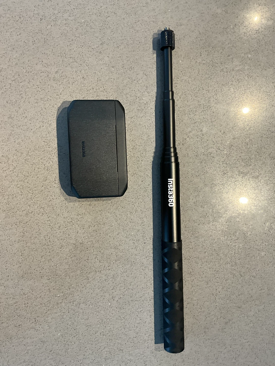 Insta360 Battery Charging Case and Invisible Selfie Stick