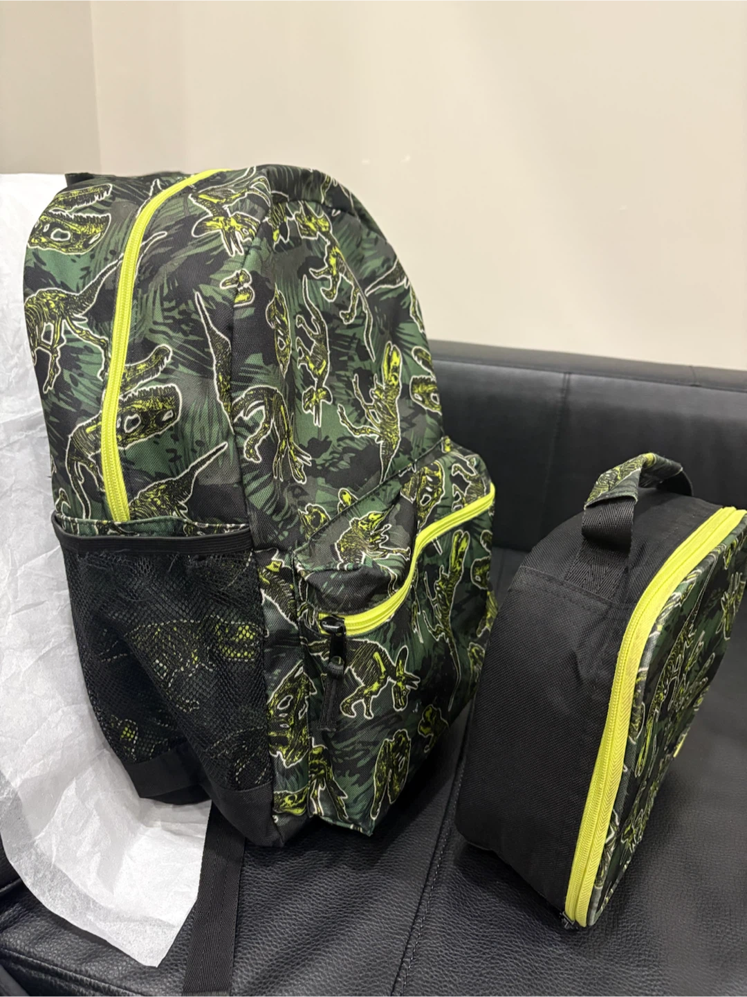 Dinosaur Camo Backpack & Lunchbox Set - photo 2