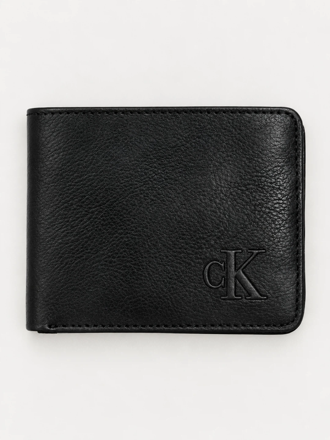 Calvin Klein black leather bifold wallet