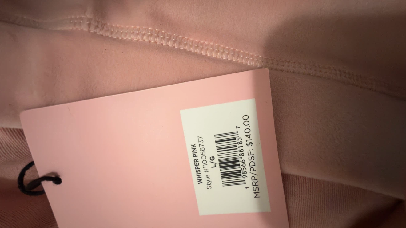 Juicy Couture Velour Pants - Whisper Pink