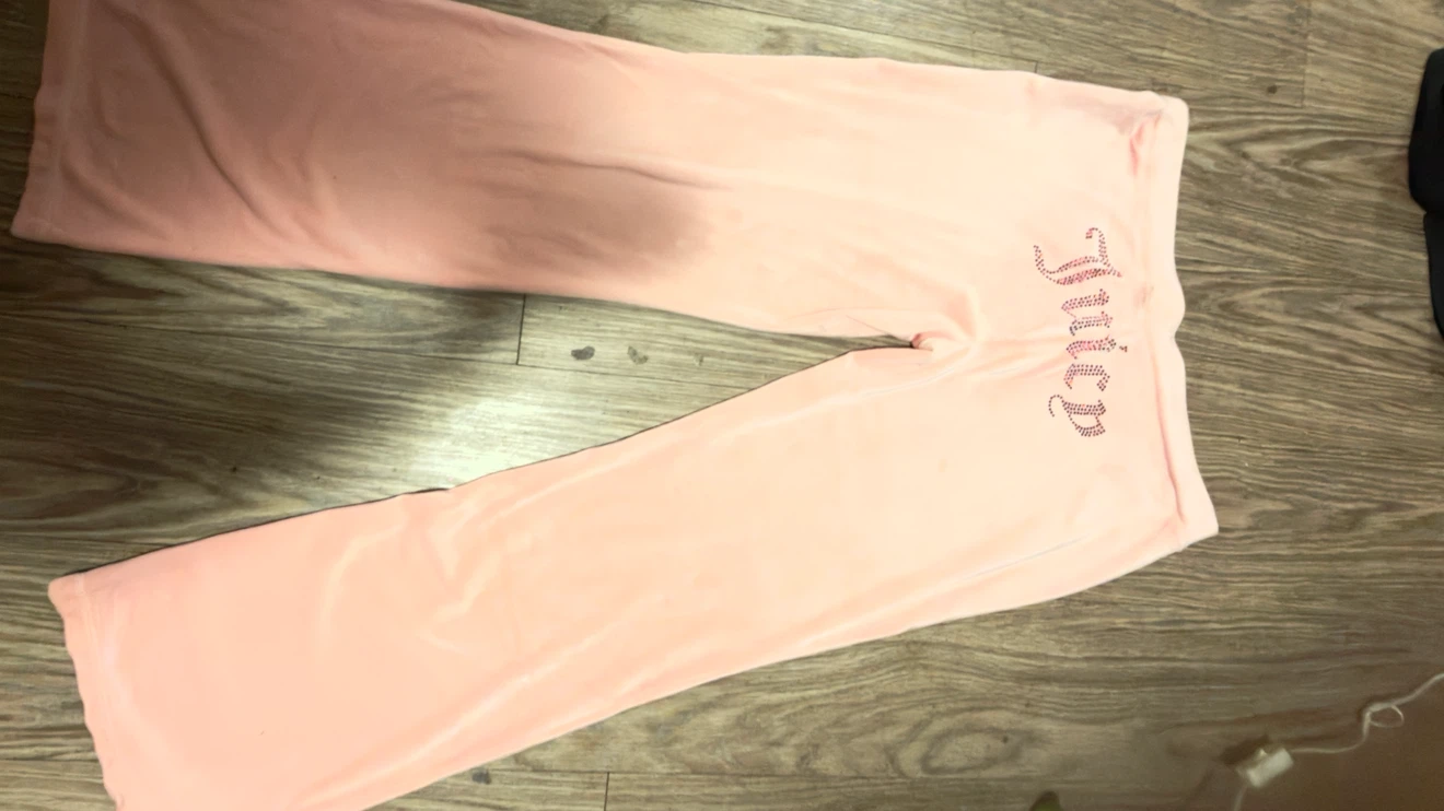 Juicy Couture Velour Pants - Whisper Pink - photo 2